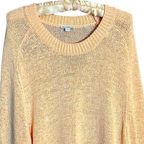 Gap Women’s Cozy Knit Sweater in Peach - Picture 7 of 7